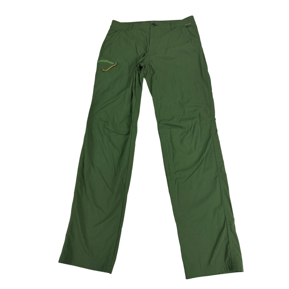 REI Co-op Savanna Trails Hiking Pants Mens 32x32*31 Green Nylon Spandex